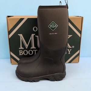 Muck Arctic Pro Men's Soft Toe Insulated Hunting Boots US 11 M Tan Bark ACP998K